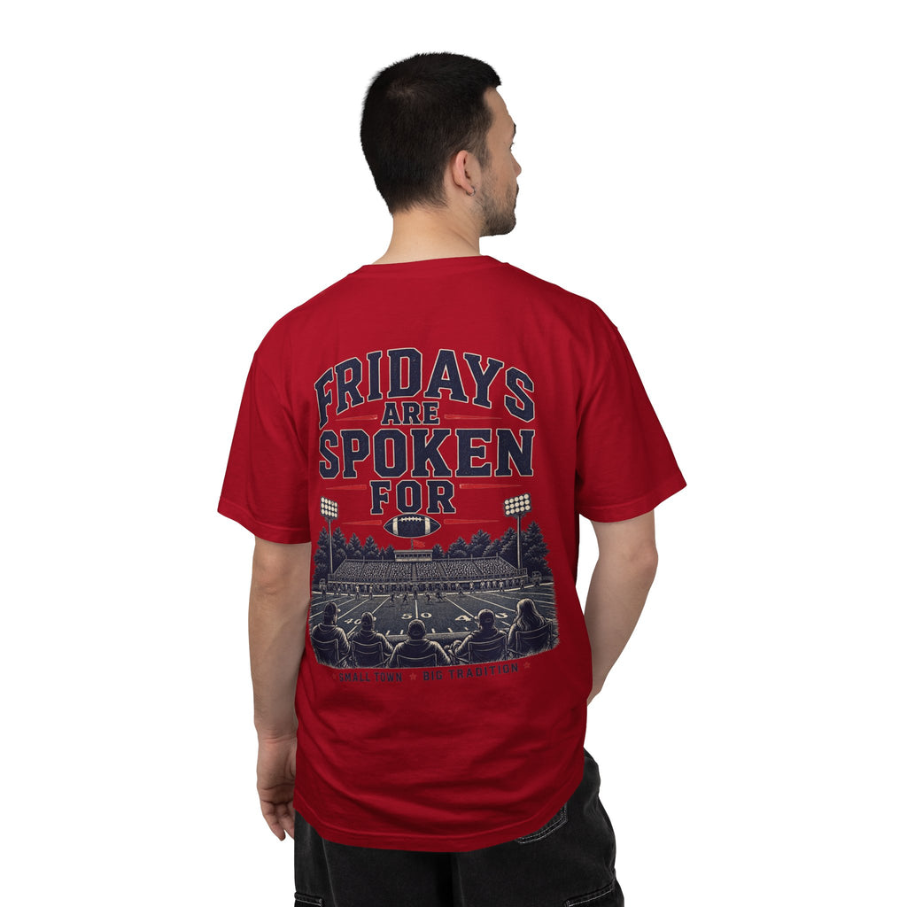 Fridays Are Spoken For Football T-Shirt — Game Day Small Town Spirit