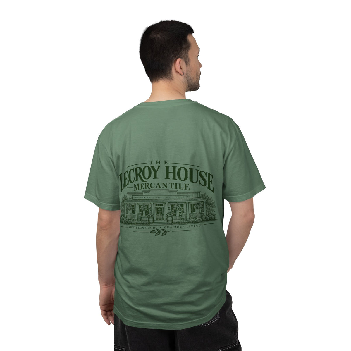 Lecroy House Mercantile T-Shirt — Vintage Storefront Graphic Tee