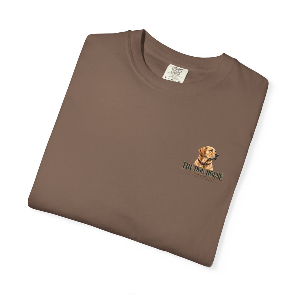 Dog House Graphic T-Shirt — 'The Dog House' Labrador Design
