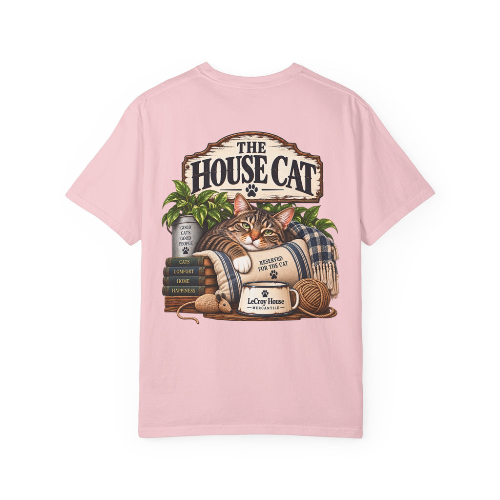 House Cat T-Shirt — Cozy Cat Lover Graphic Tee
