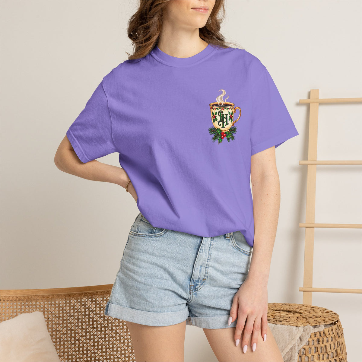 Christmas Morning Tee — Holiday Breakfast & Presents Graphic T-Shirt