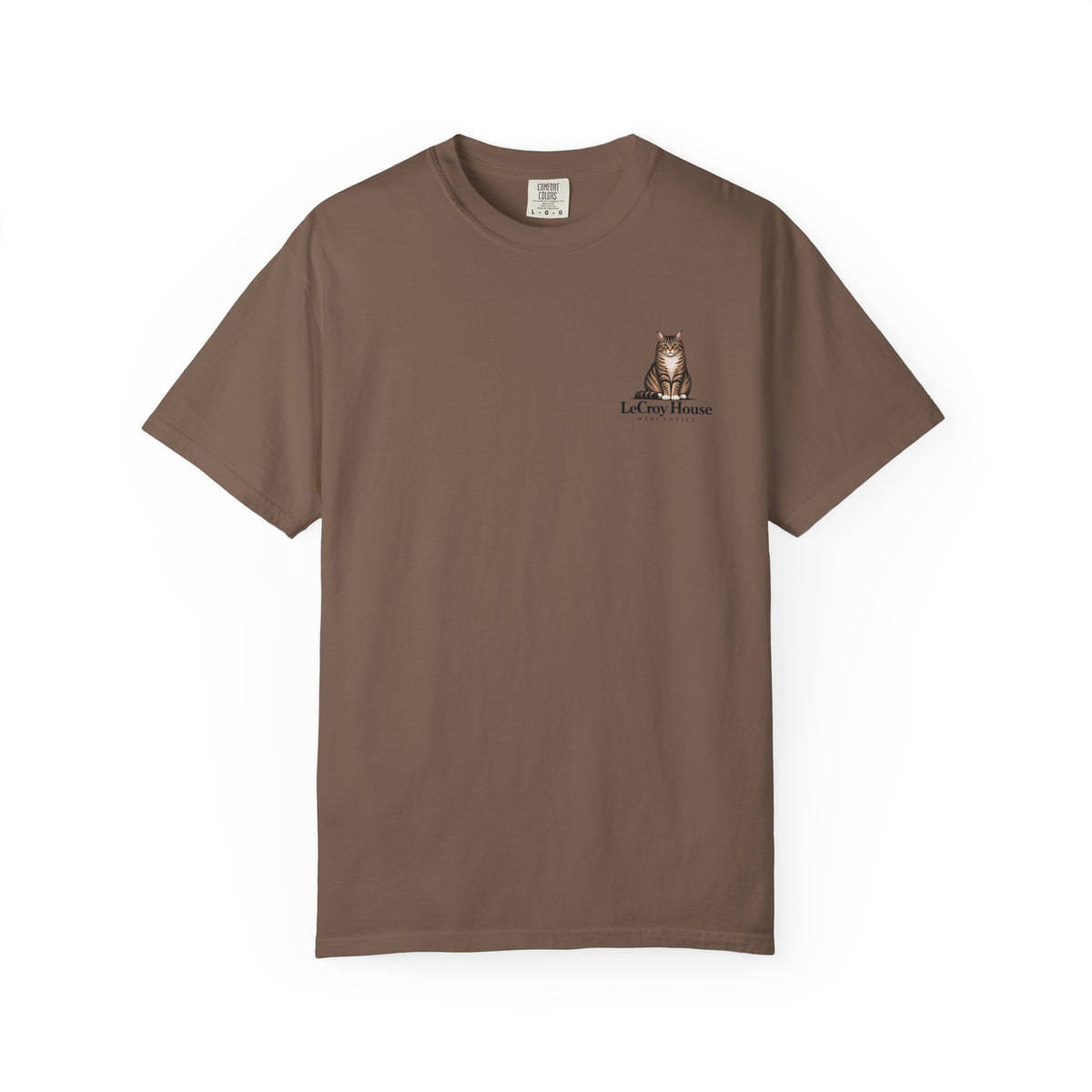 House Cat T-Shirt — "The House Cat" Vintage Cat Illustration (LeCroy House)