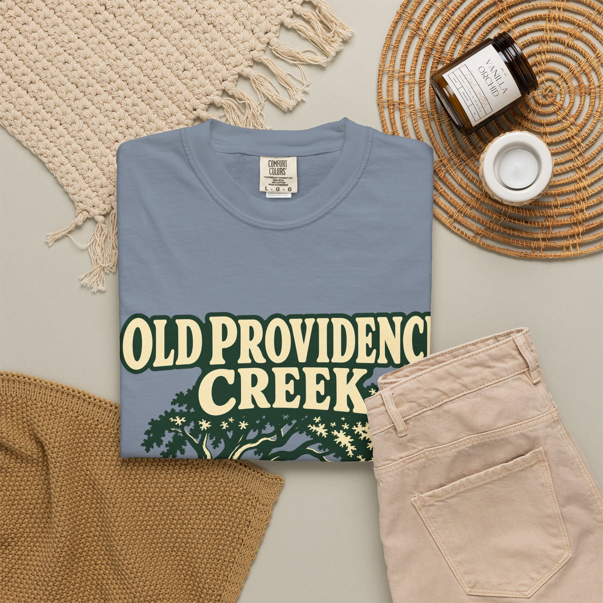 Old Providence Creek T-Shirt — Vintage Creekside Nature Tee