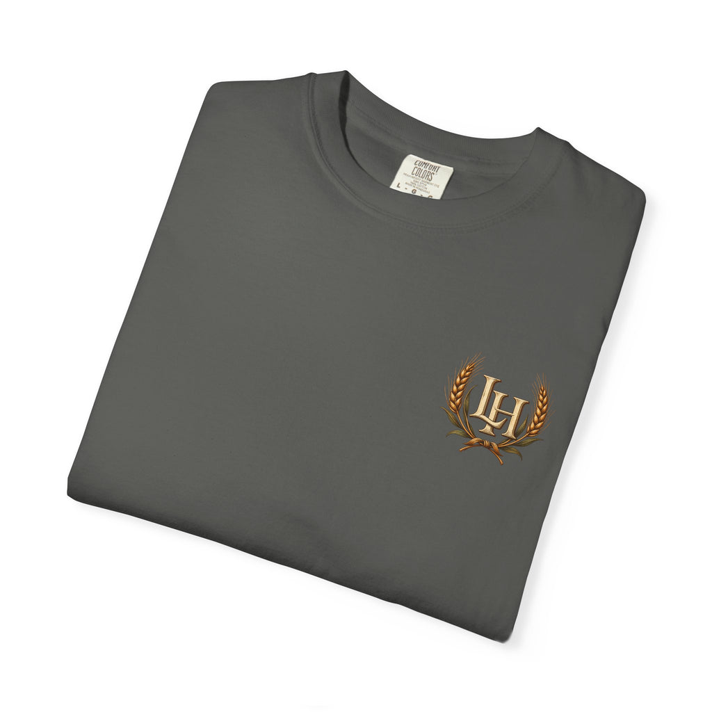 Thanksgiving Harvest T-Shirt — "Gather Close, Give Thanks" Fall Tee