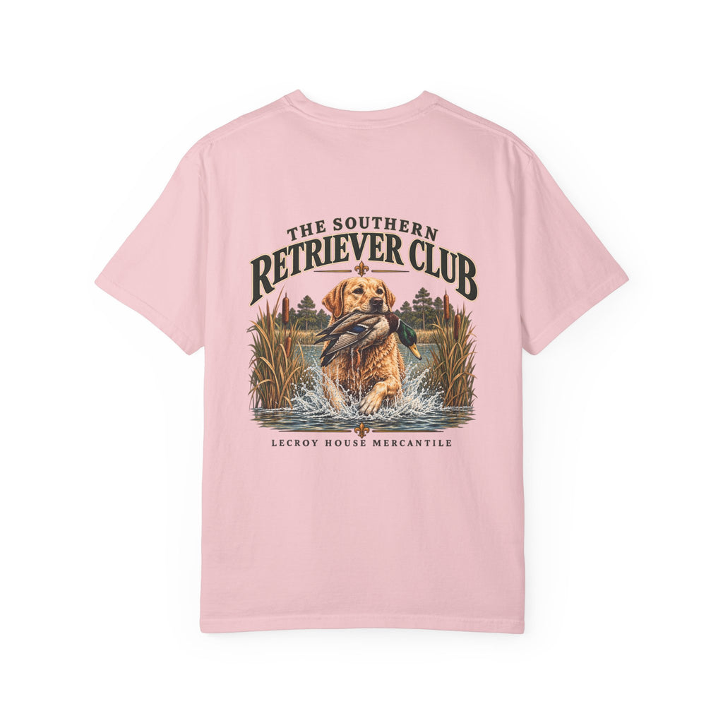 Retriever Club T-Shirt – 'The Southern Retriever Club' Hunting Dog Graphic Tee