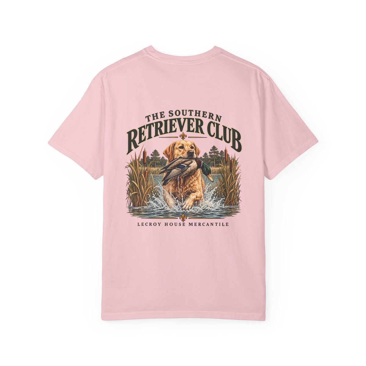 Retriever Club T-Shirt – 'The Southern Retriever Club' Hunting Dog Graphic Tee