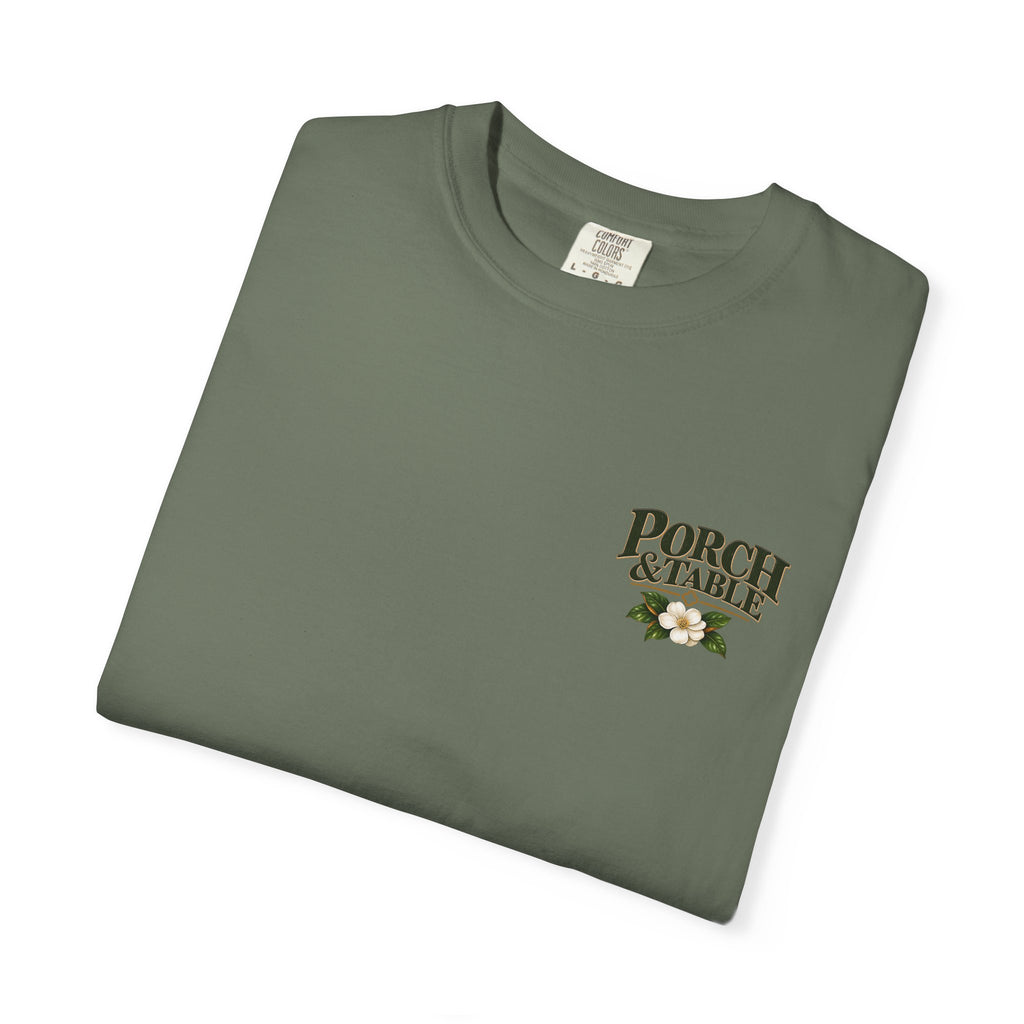 Pass the Biscuits T-Shirt — Porch & Table Southern Comfort Graphic Tee
