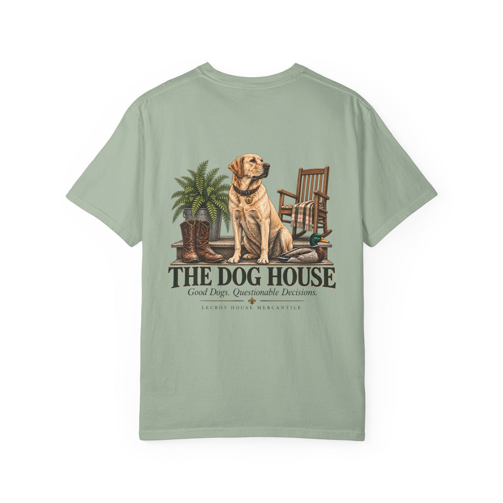 Dog House Graphic T-Shirt — 'The Dog House' Labrador Design
