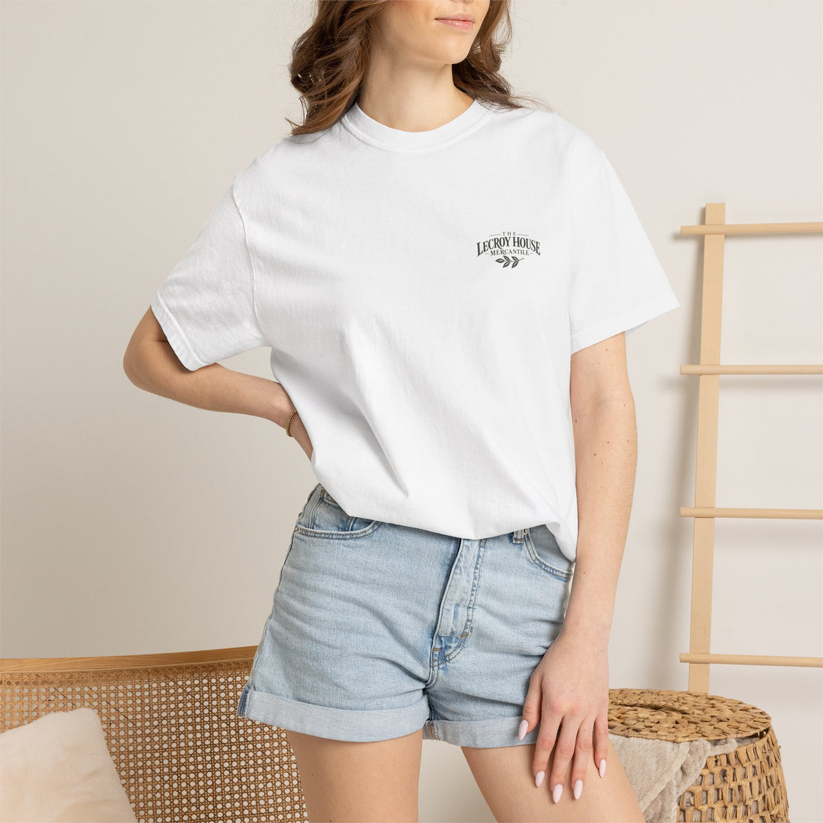 Lecroy House Mercantile T-Shirt — Vintage Storefront Graphic Tee