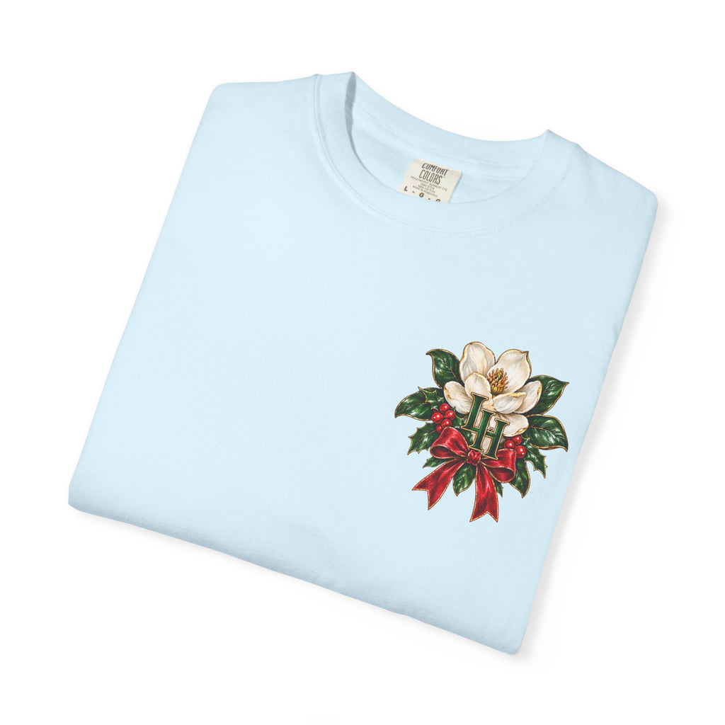Christmas Magnolia T-Shirt — “A Very Merry Southern Christmas” Holiday Tee