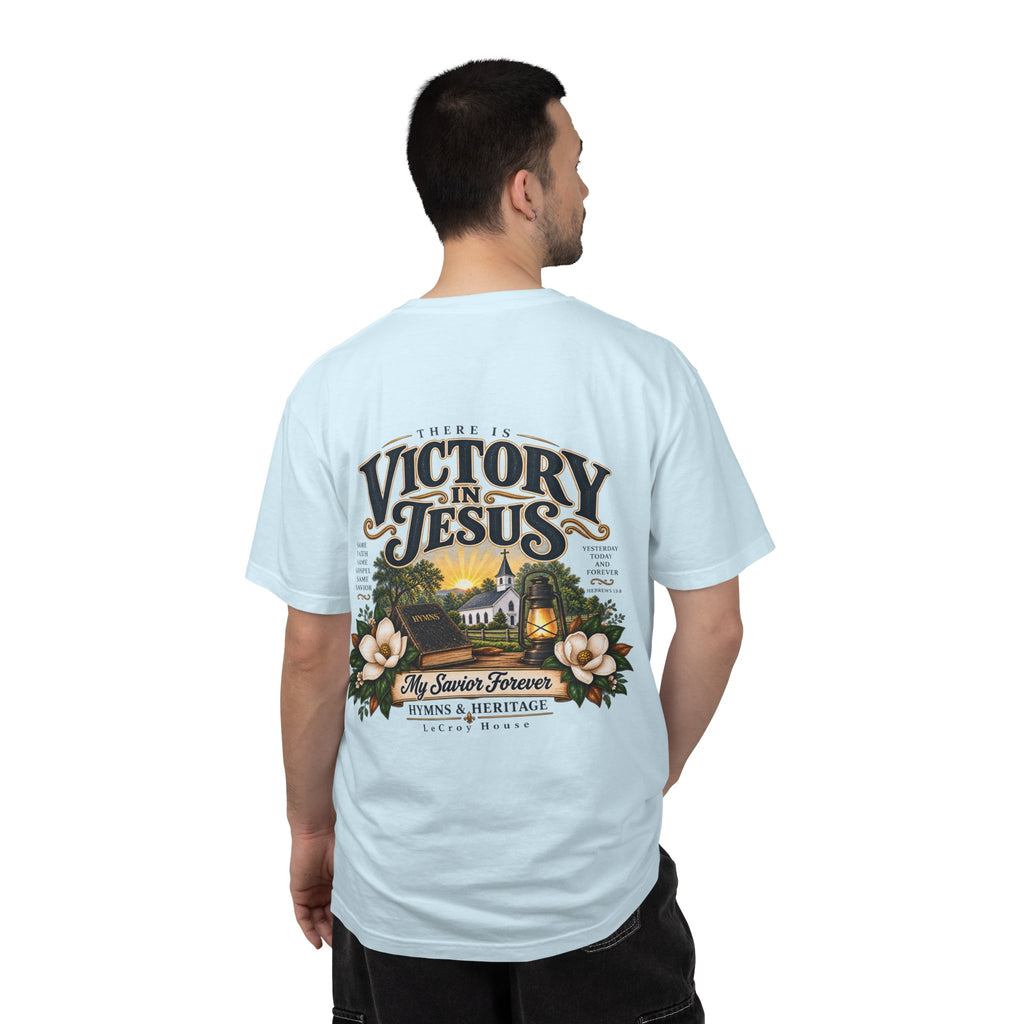 Victory in Jesus T-Shirt — Christian Faith Graphic Tee
