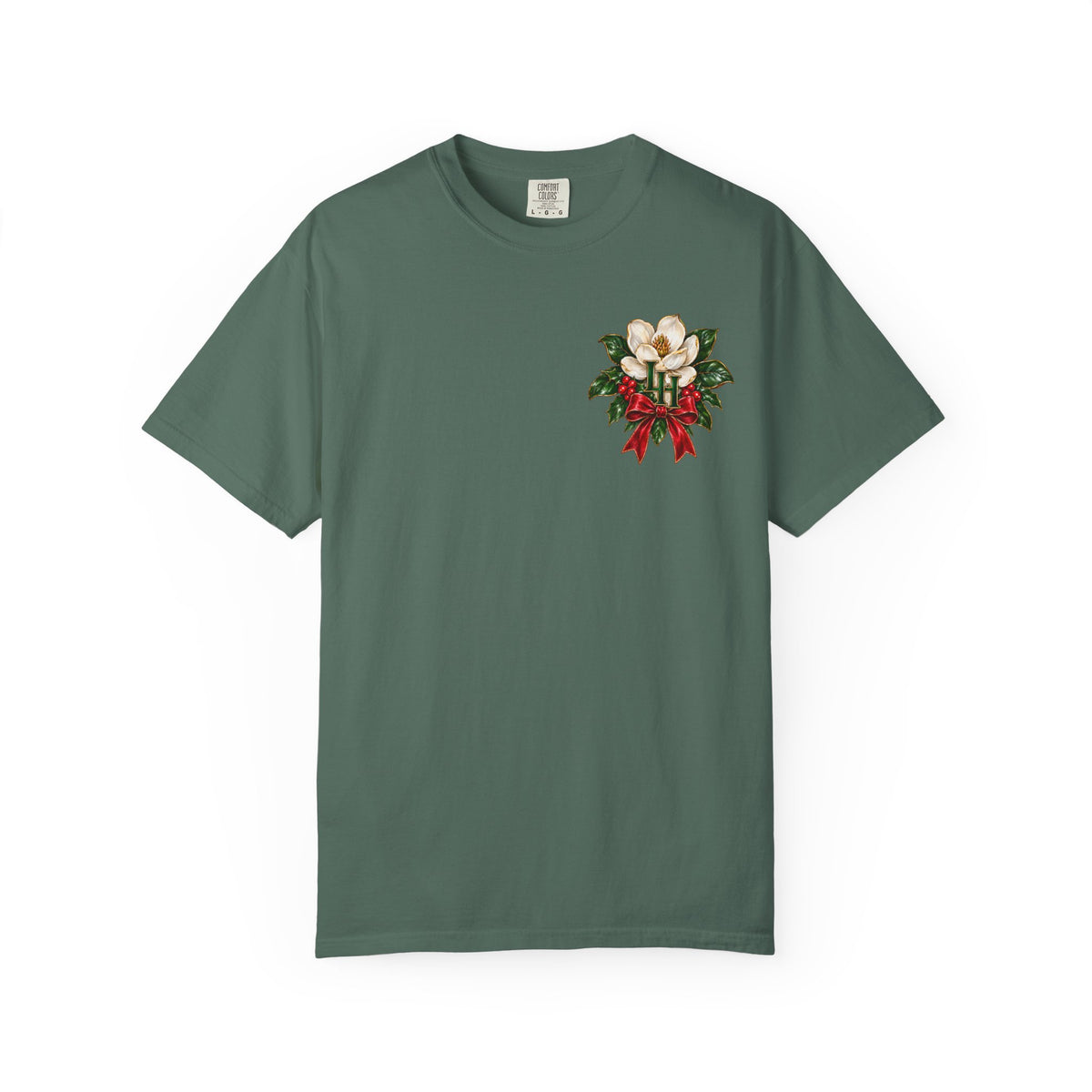 Christmas Magnolia T-Shirt — “A Very Merry Southern Christmas” Holiday Tee