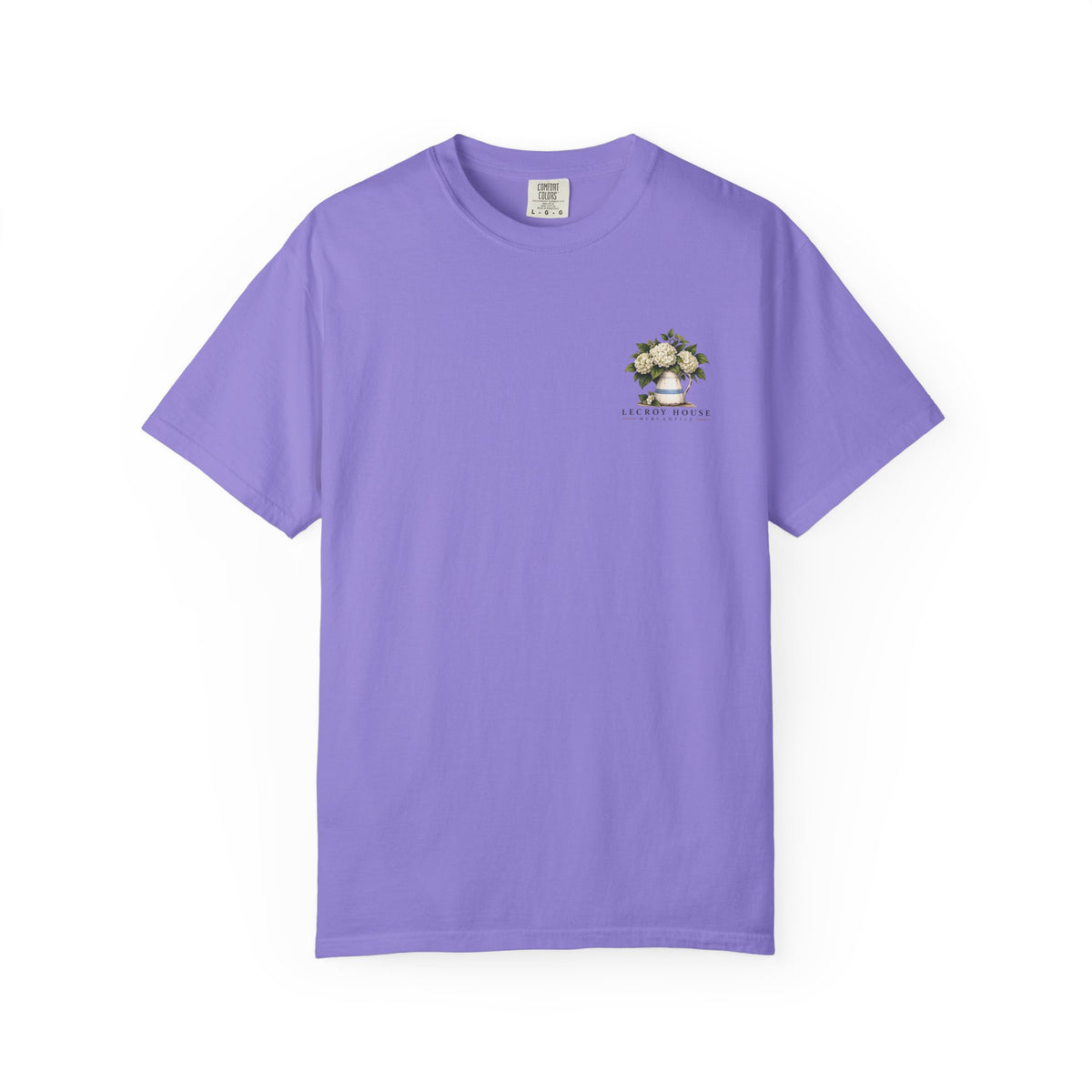 T-Shirt — "Stay For Supper" Scenic Dinner Porch Graphic