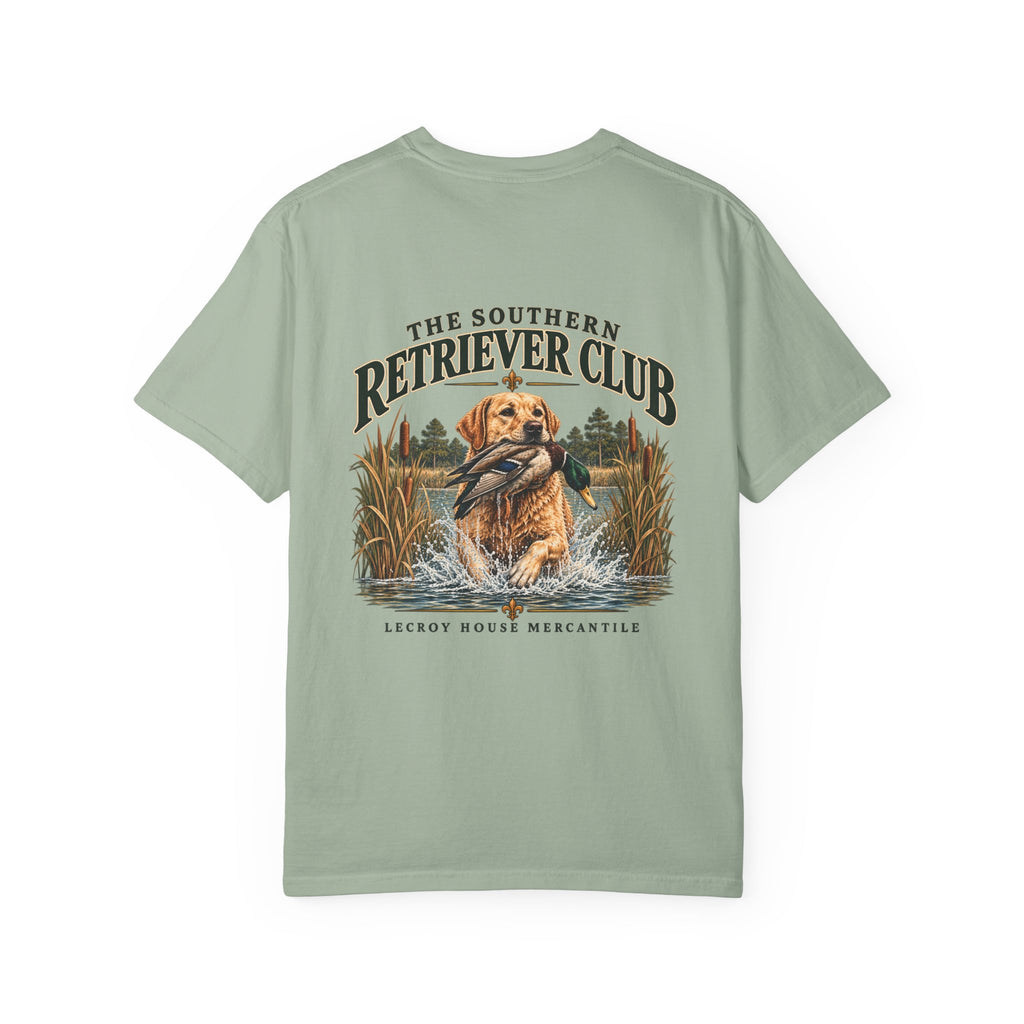 Retriever Club T-Shirt – 'The Southern Retriever Club' Hunting Dog Graphic Tee