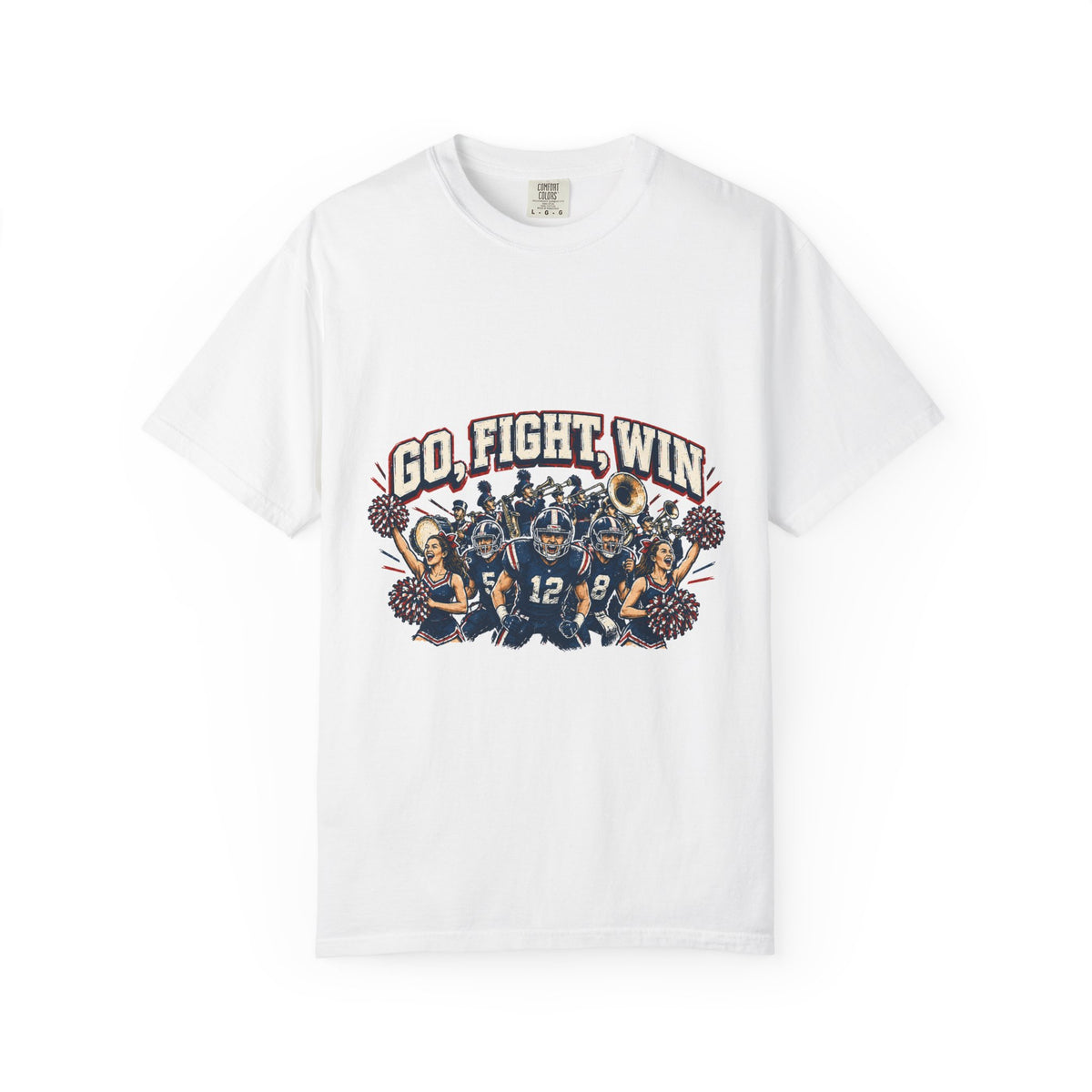 Go Fight Win Football Team T-Shirt