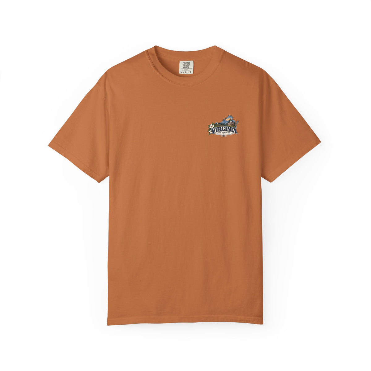 Virginia Scenic T-Shirt — Retro State Pride Design