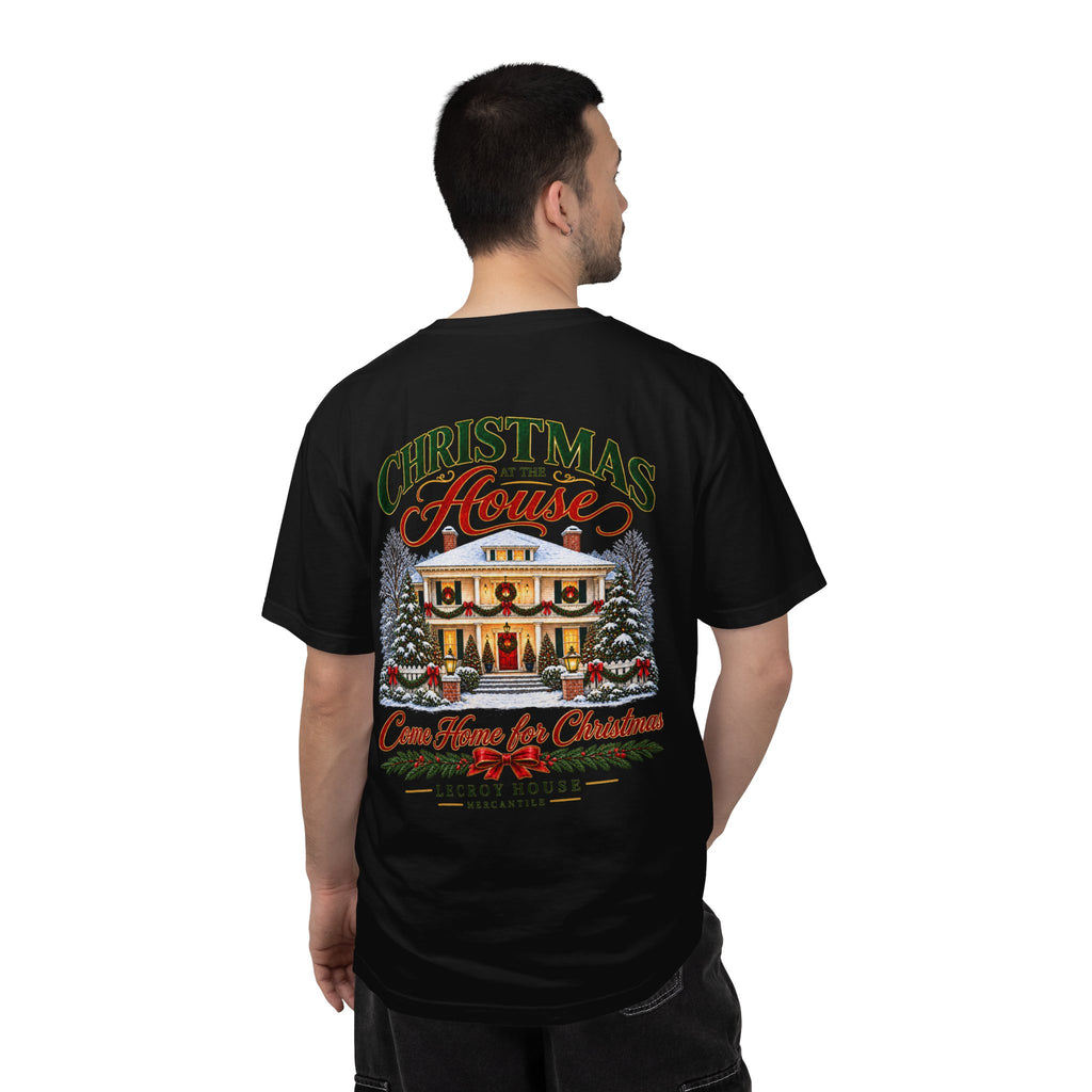 Christmas at the House T-Shirt — “Come Home for Christmas” Holiday Tee