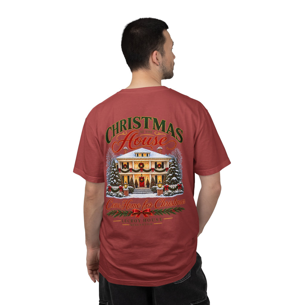 Christmas at the House T-Shirt — “Come Home for Christmas” Holiday Tee
