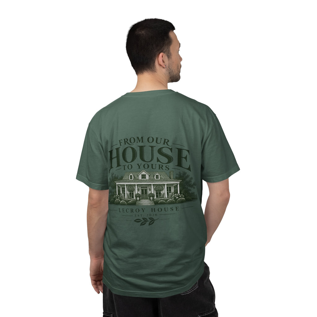 House Portrait T‑Shirt — "From Our House to Yours" Graphic Tee