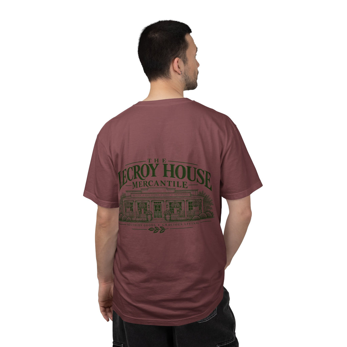 Lecroy House Mercantile T-Shirt — Vintage Storefront Graphic Tee