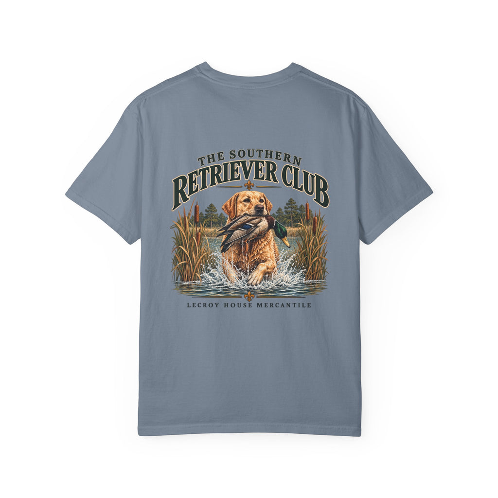 Retriever Club T-Shirt – 'The Southern Retriever Club' Hunting Dog Graphic Tee