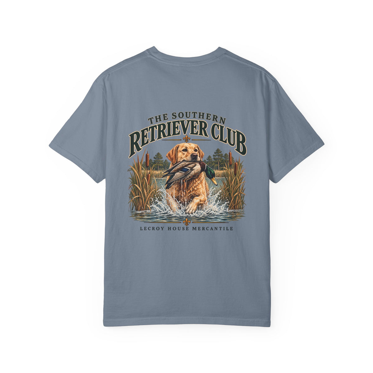 Retriever Club T-Shirt – 'The Southern Retriever Club' Hunting Dog Graphic Tee