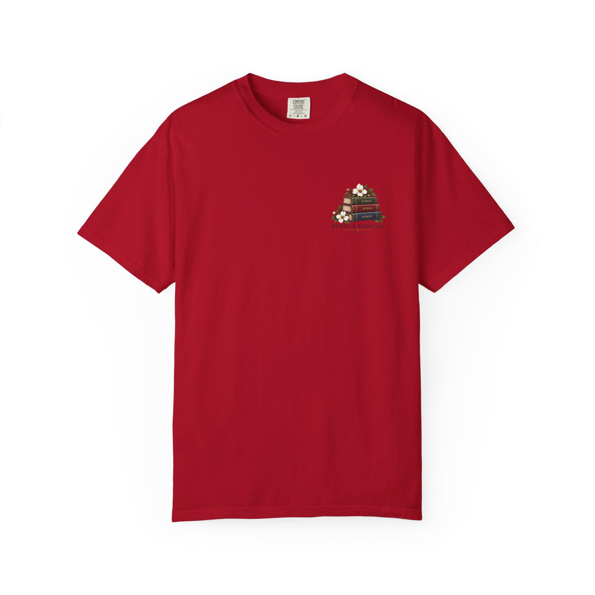 The Old Hymns T-Shirt — Vintage Hymnal Stack Christian Music Tee