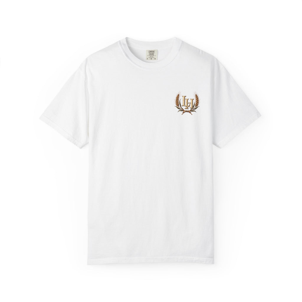 Thanksgiving Harvest T-Shirt — "Gather Close, Give Thanks" Fall Tee