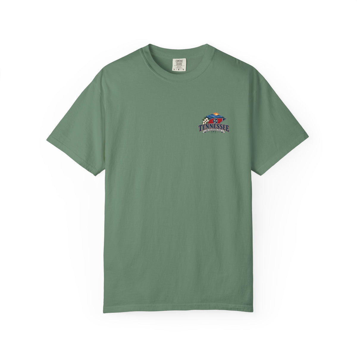 Tennessee Scenic T-Shirt — "Tennessee The Volunteer State" Vintage Travel Tee