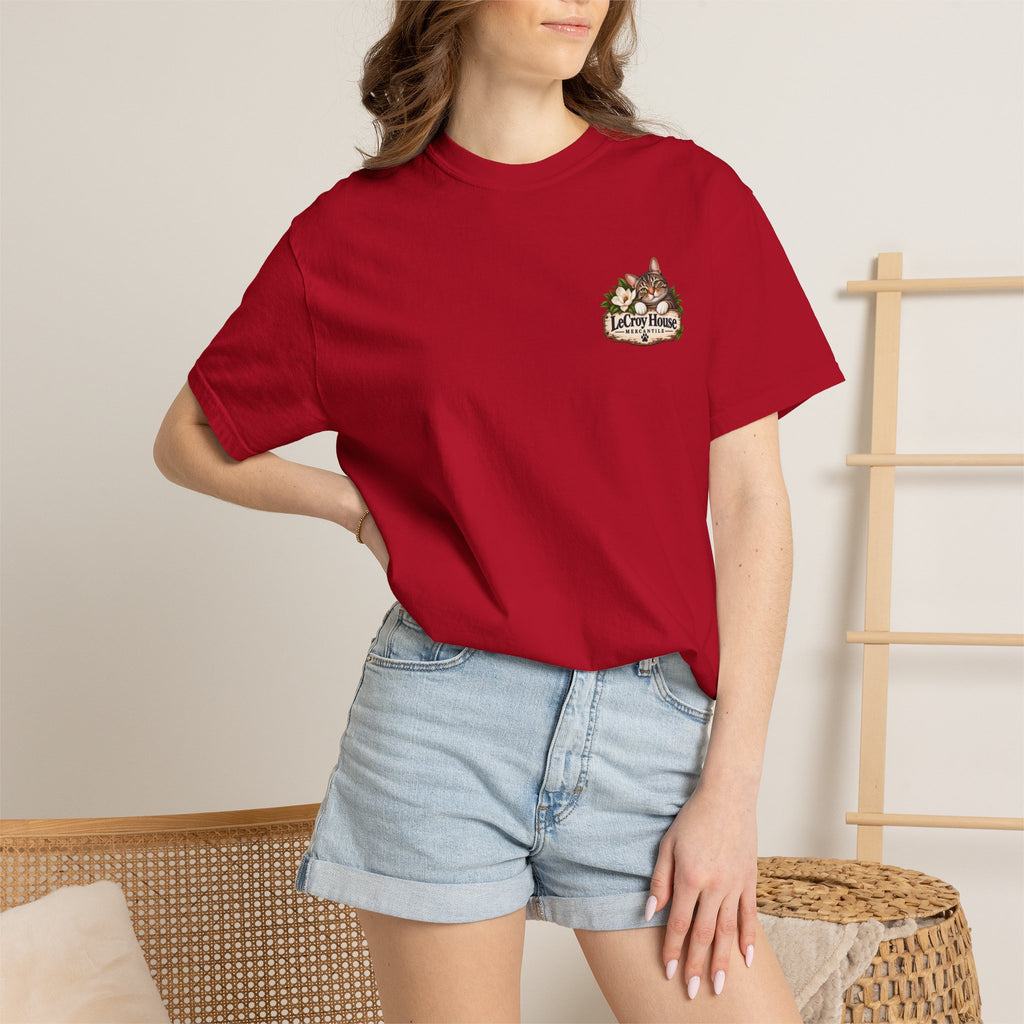 House Cat T-Shirt — Cozy Cat Lover Graphic Tee