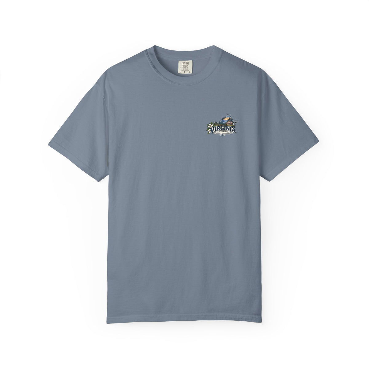 Virginia Scenic T-Shirt — Retro State Pride Design