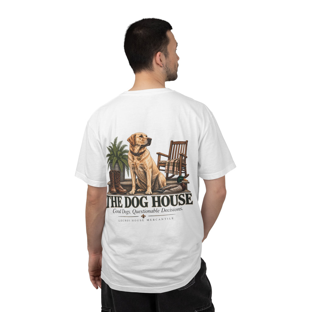 Dog House Graphic T-Shirt — 'The Dog House' Labrador Design