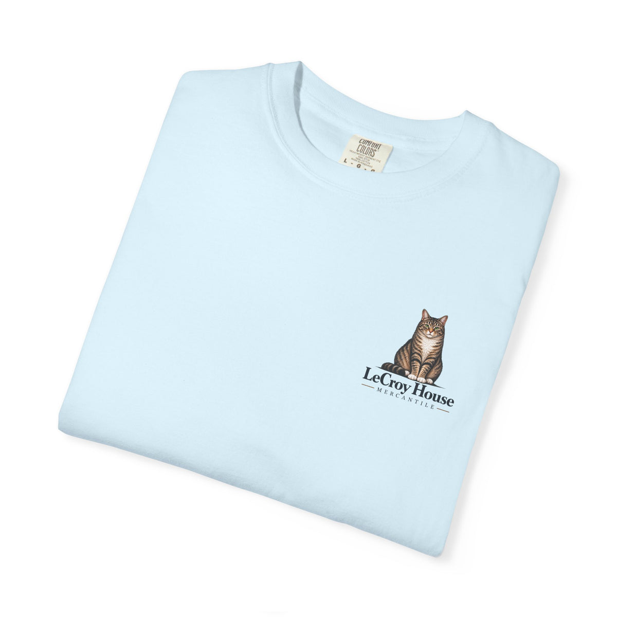 House Cat T-Shirt — "The House Cat" Vintage Cat Illustration (LeCroy House)