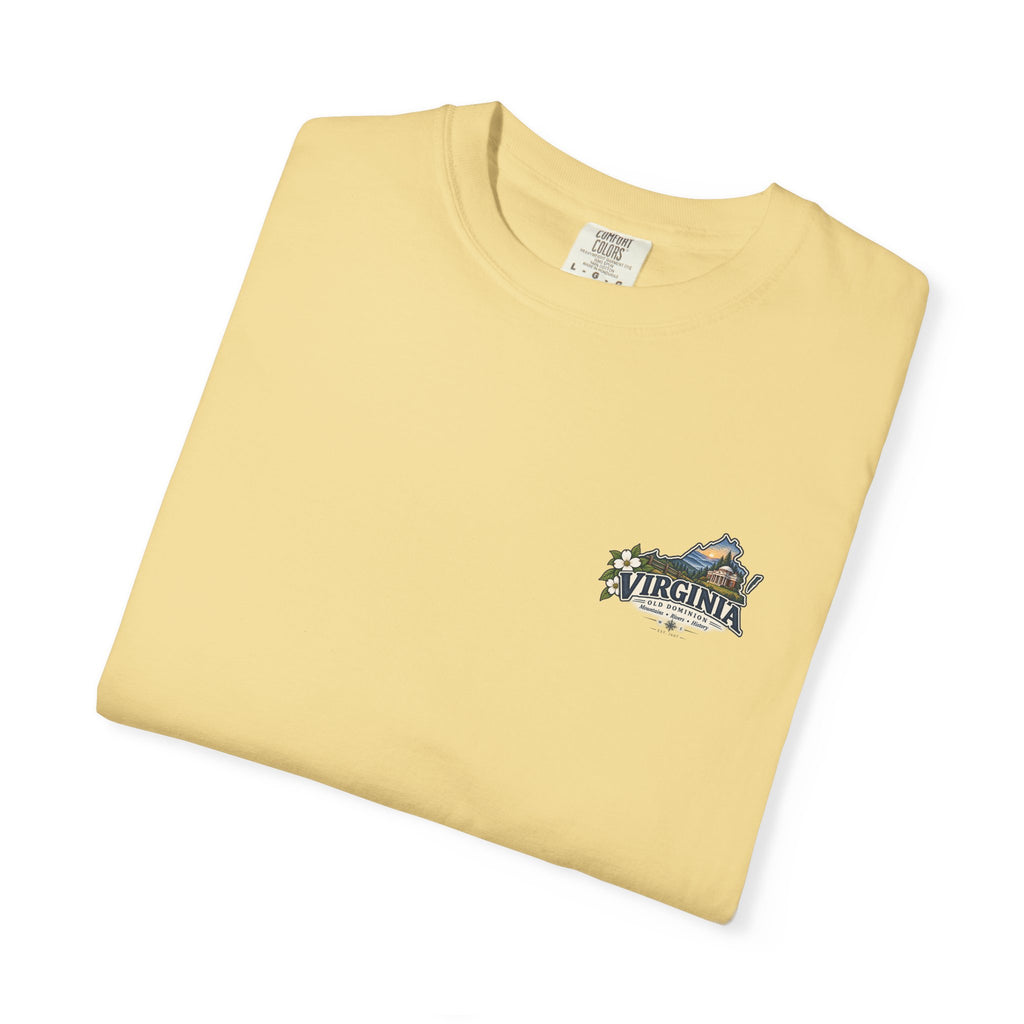 Virginia Scenic T-Shirt — Retro State Pride Design