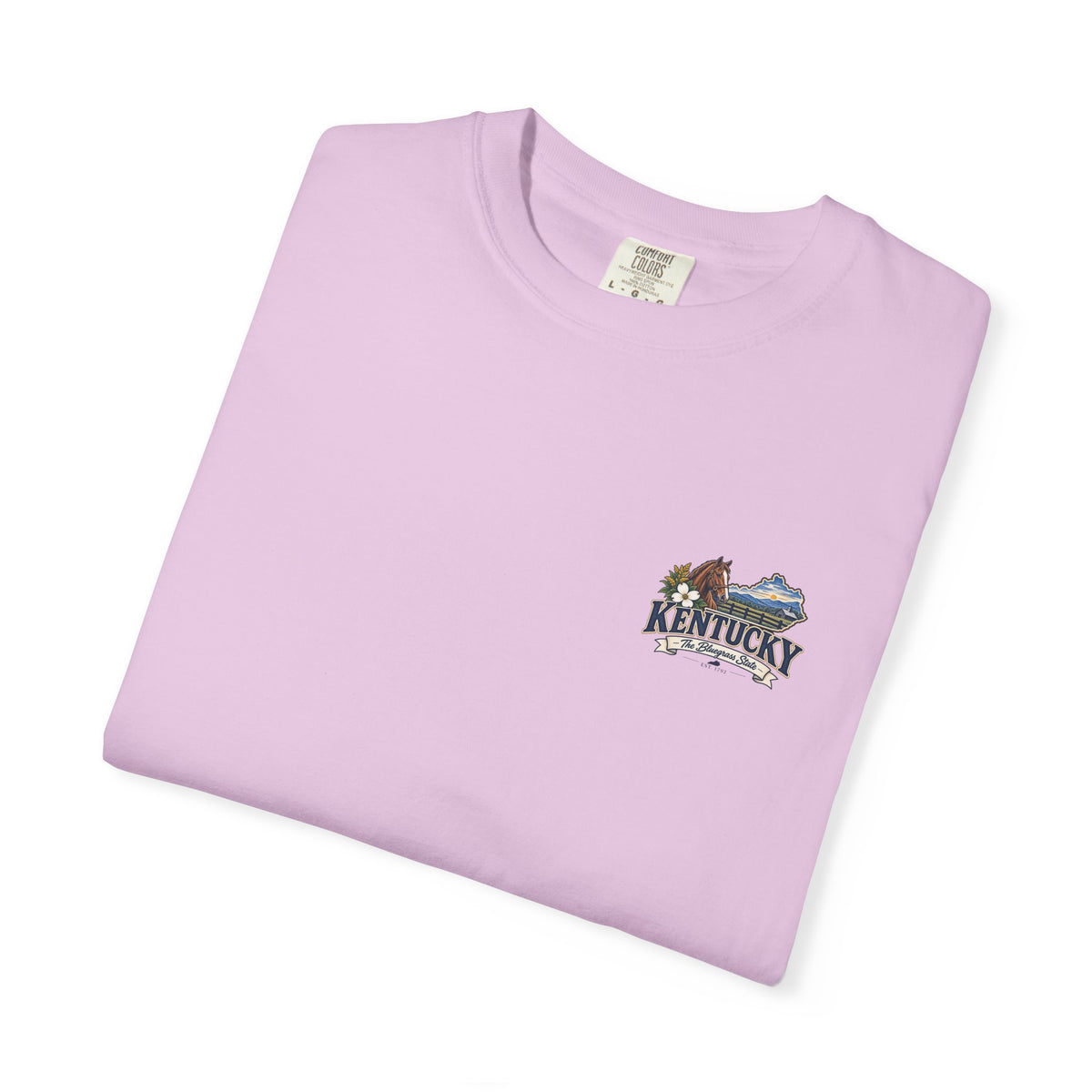 Kentucky Scenic Horseback T-Shirt — The Bluegrass State Graphic Tee