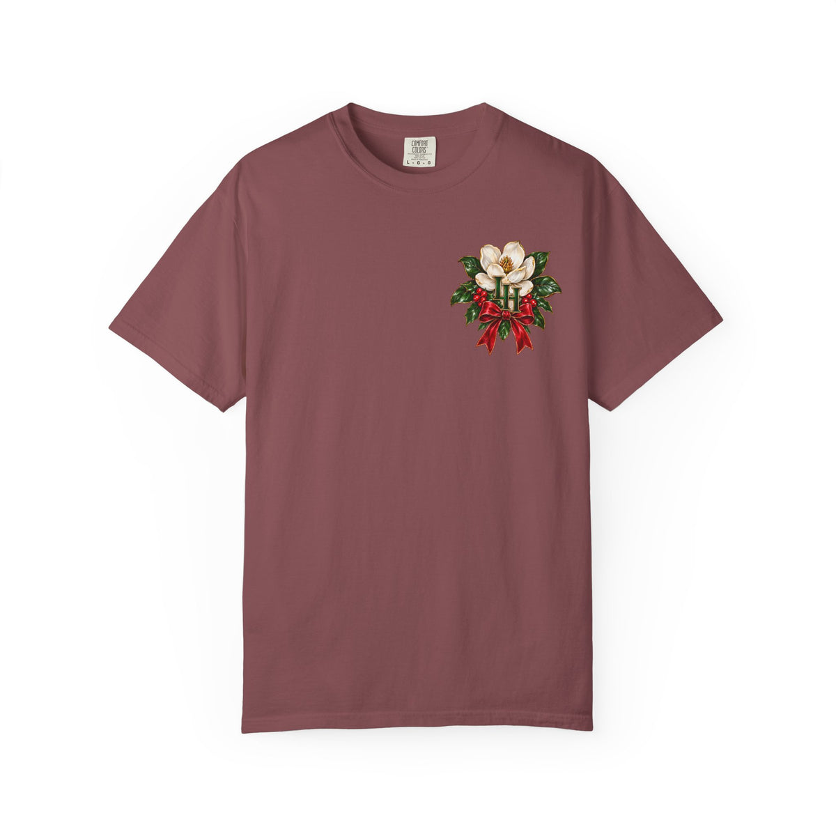 Christmas Magnolia T-Shirt — “A Very Merry Southern Christmas” Holiday Tee