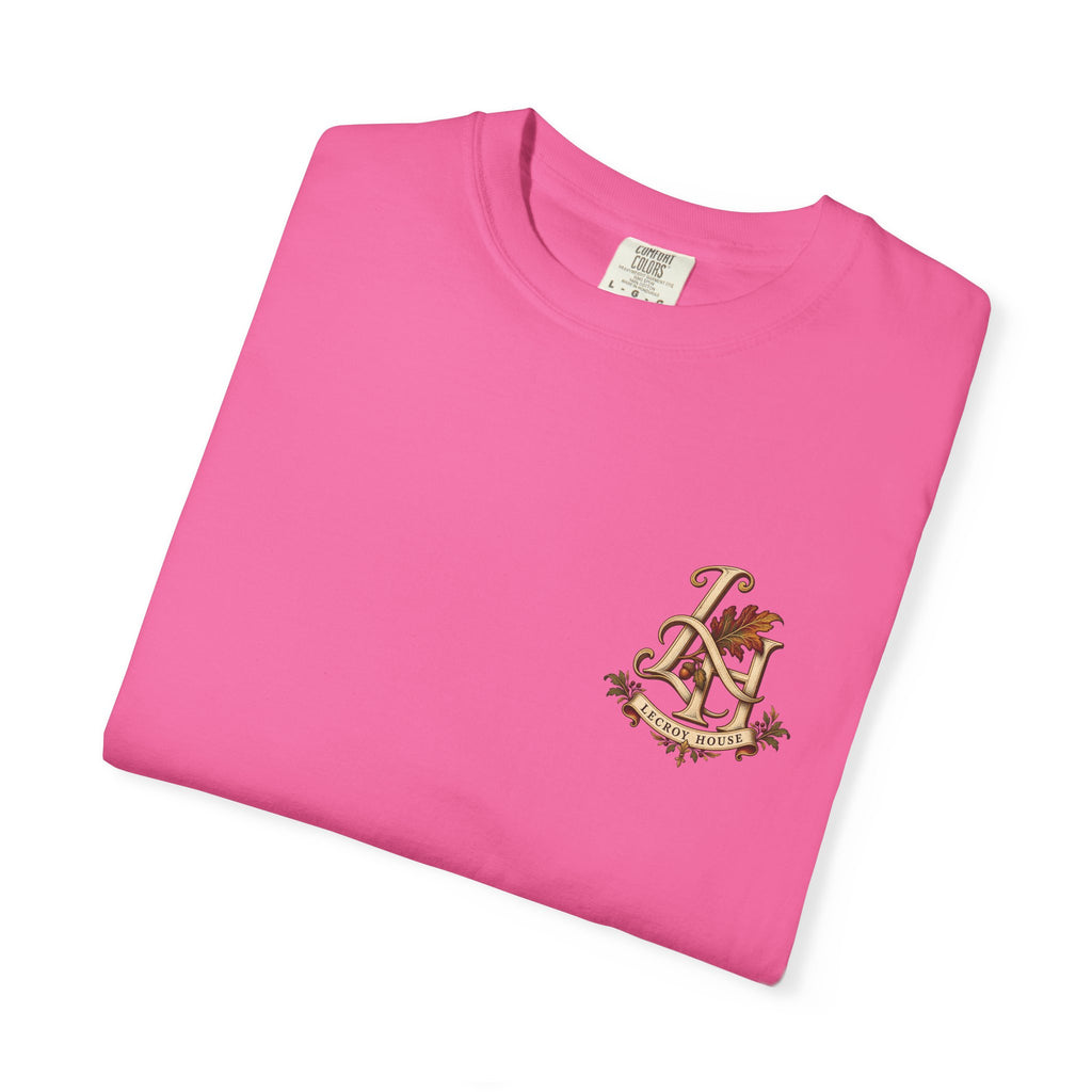 Harvest at the House Graphic T-Shirt — Fall Pumpkin Farmhouse Tee