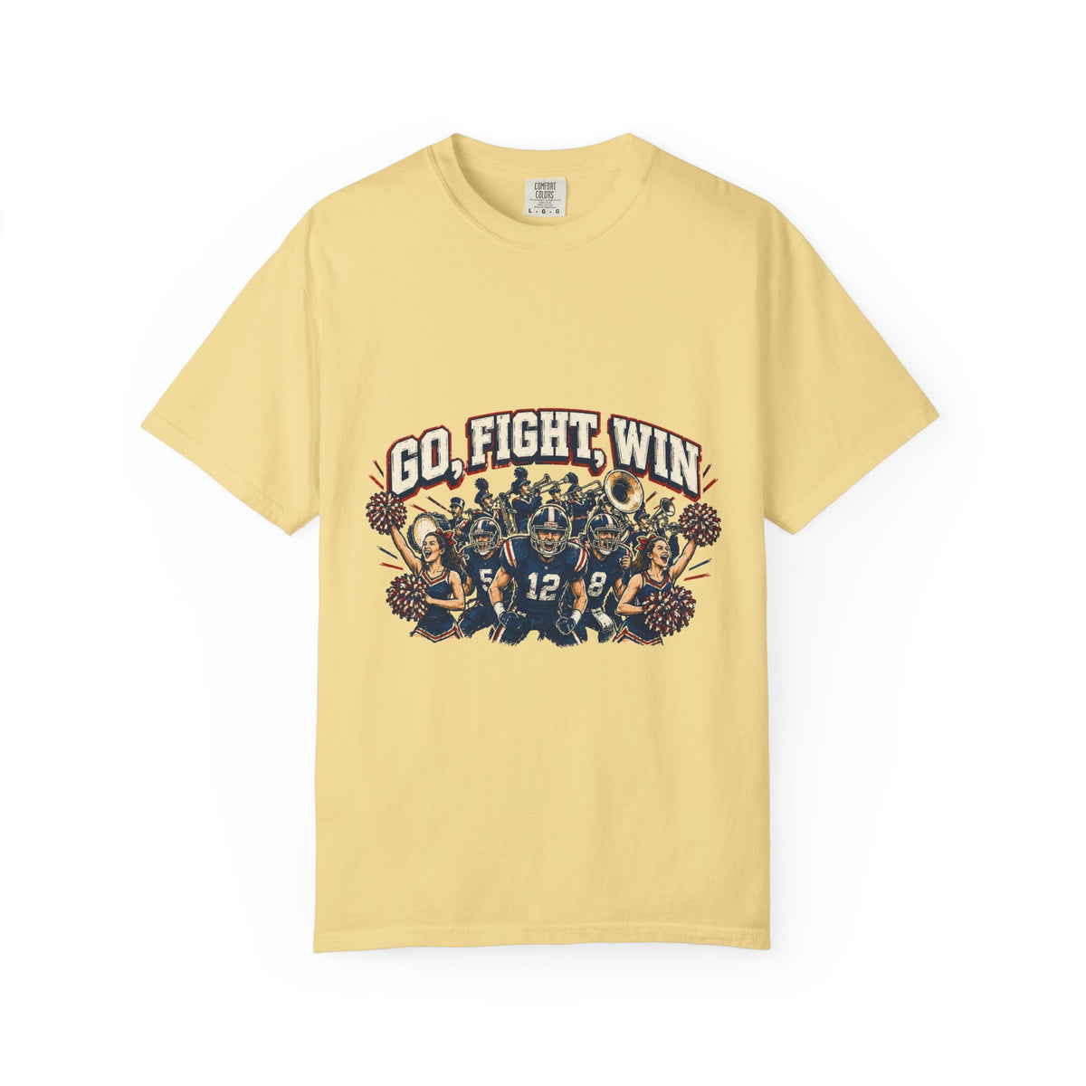 Go Fight Win Football Team T-Shirt