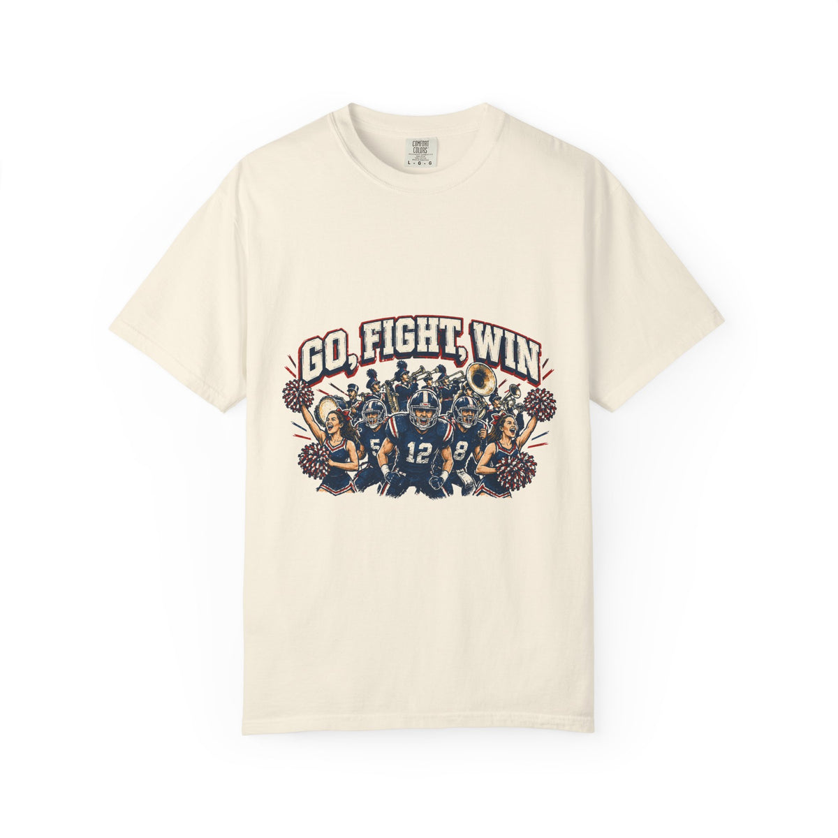 Go Fight Win Football Team T-Shirt