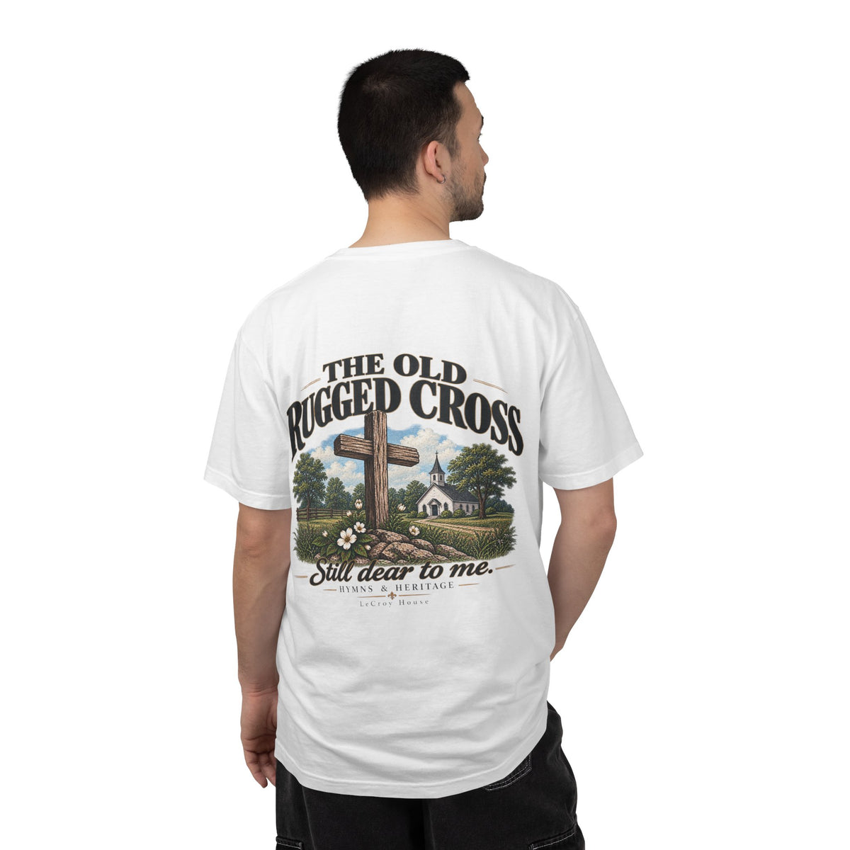 The Old Rugged Cross T-shirt — Christian Cross Graphic Tee
