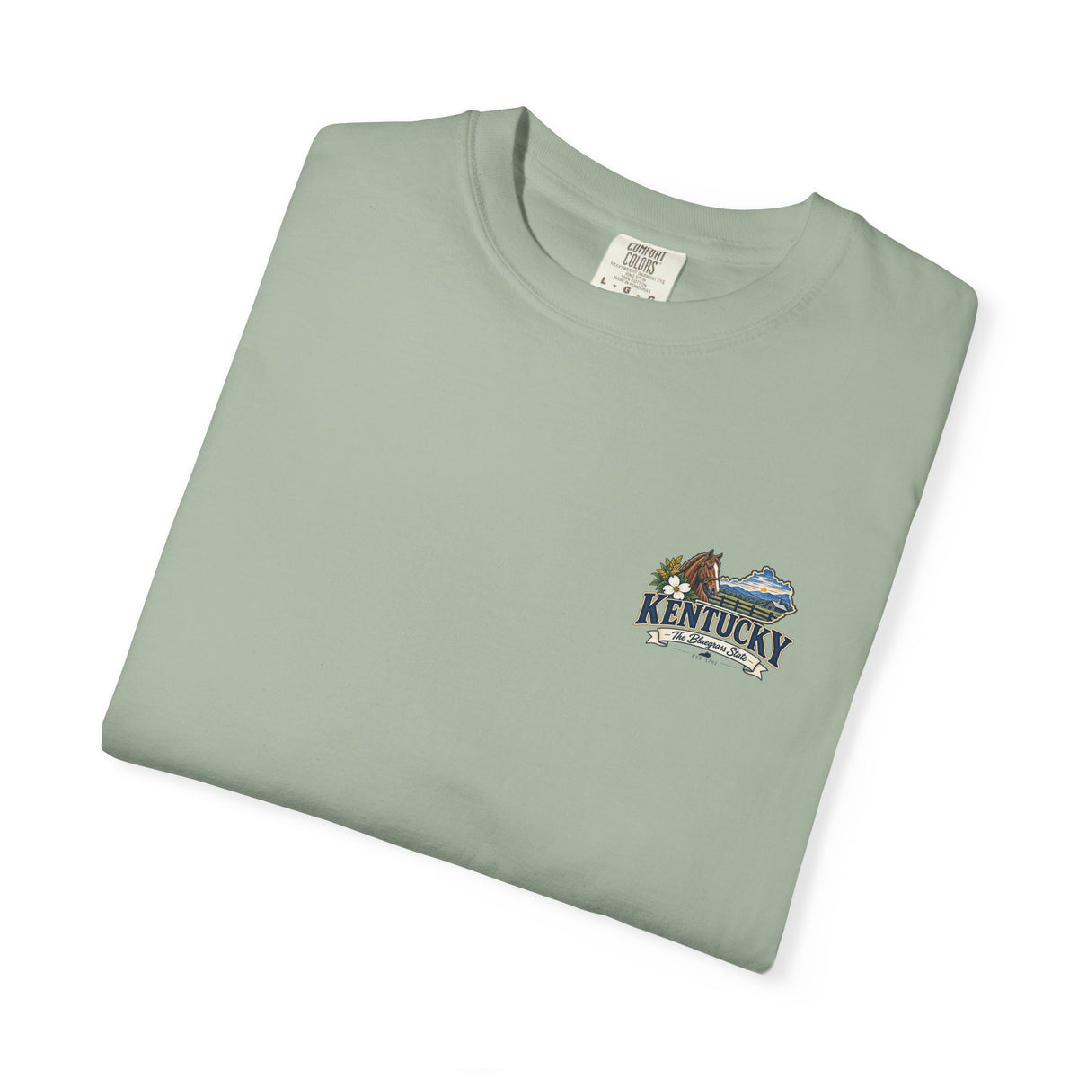 Kentucky Scenic Horseback T-Shirt — The Bluegrass State Graphic Tee