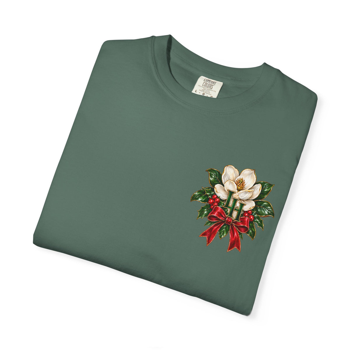 Christmas Magnolia T-Shirt — “A Very Merry Southern Christmas” Holiday Tee