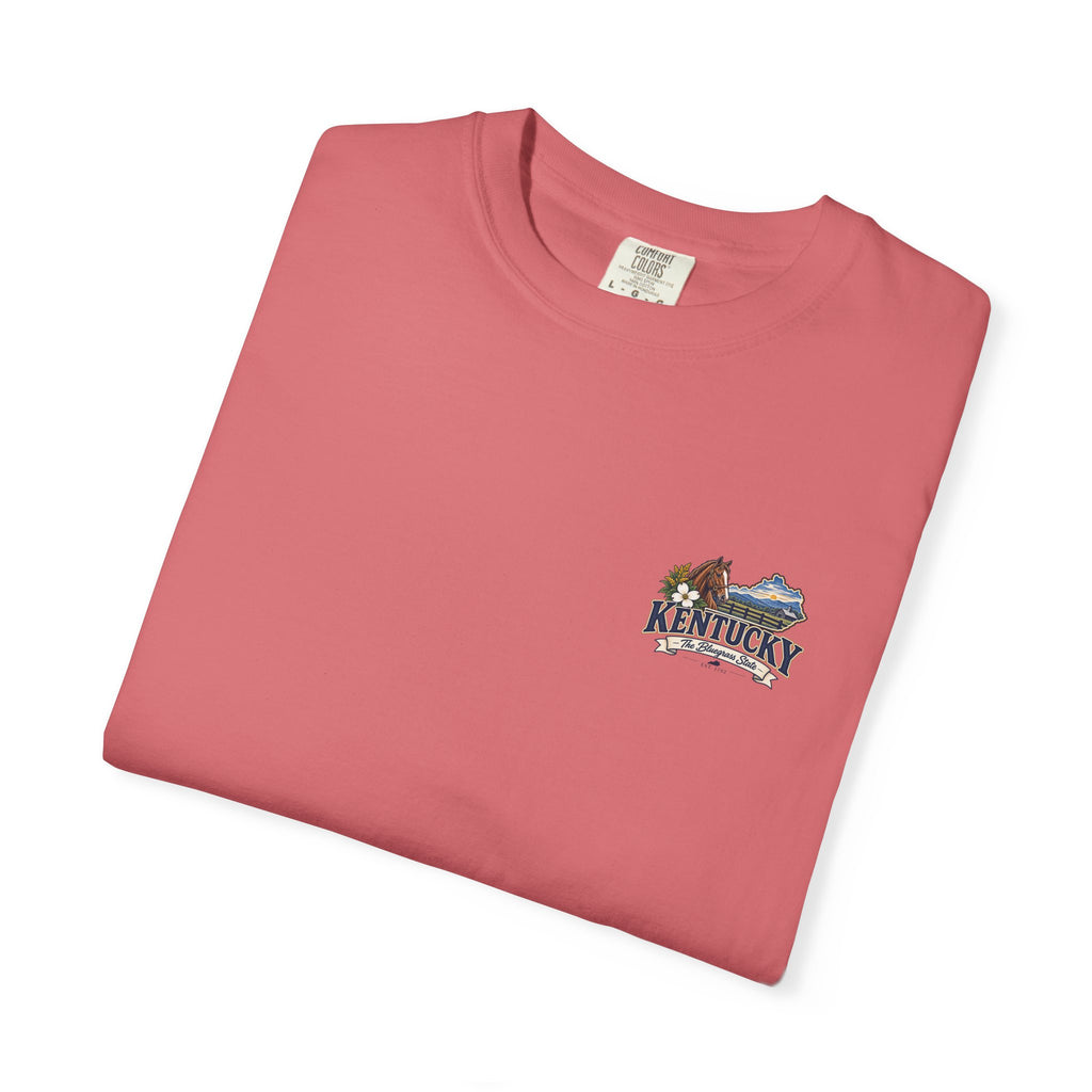 Kentucky Scenic Horseback T-Shirt — The Bluegrass State Graphic Tee