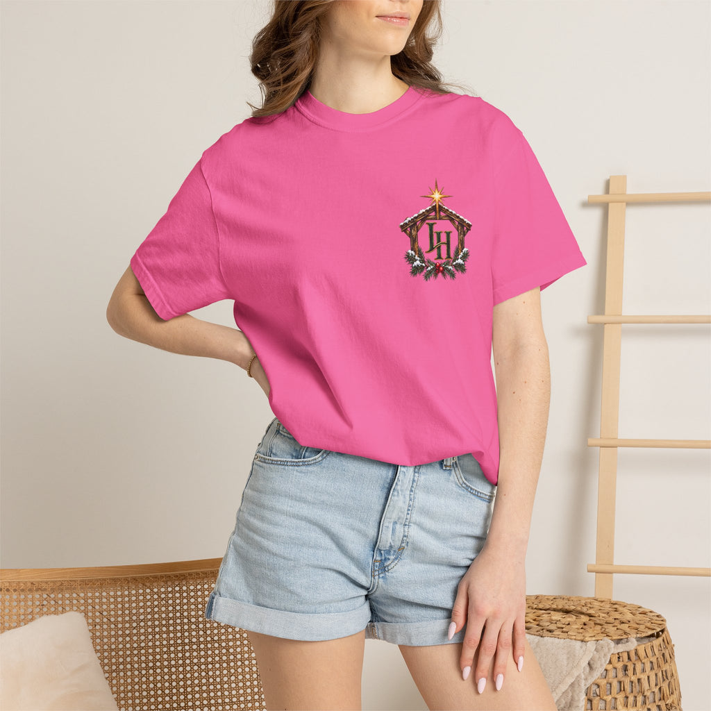 Christmas Nativity T-Shirt — "The Manger Season" Holiday Tee