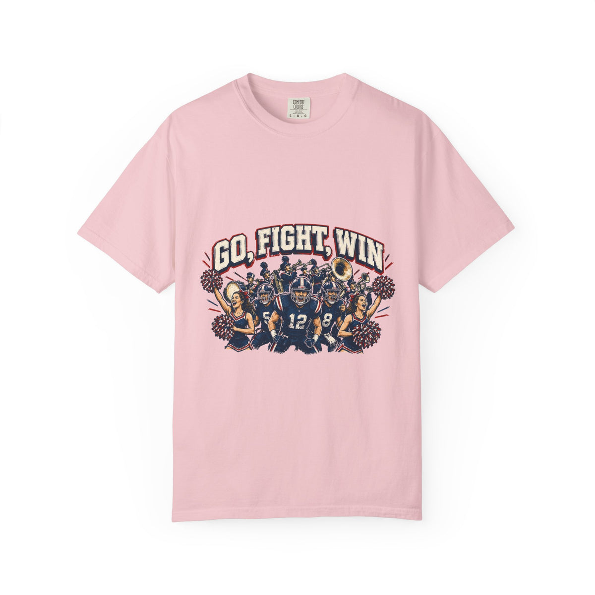 Go Fight Win Football Team T-Shirt