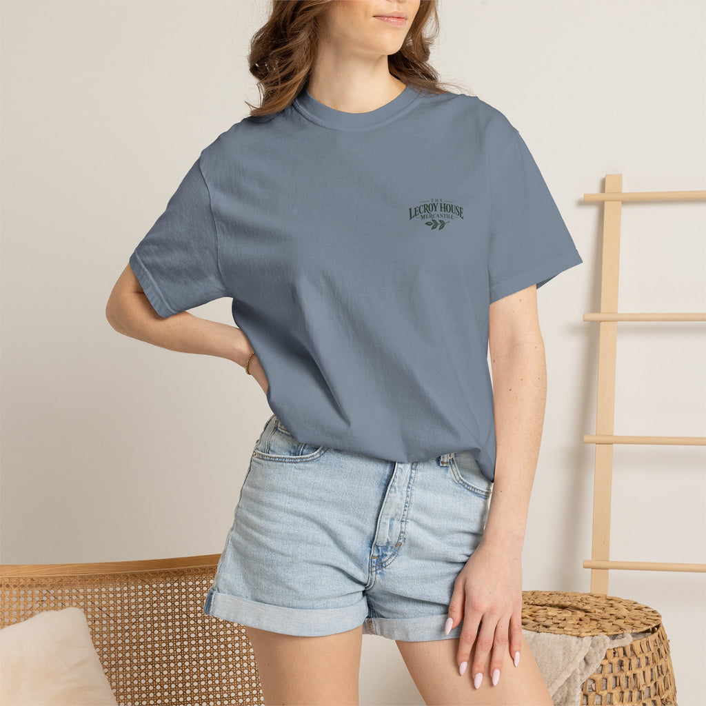 Lecroy House Mercantile T-Shirt — Vintage Storefront Graphic Tee