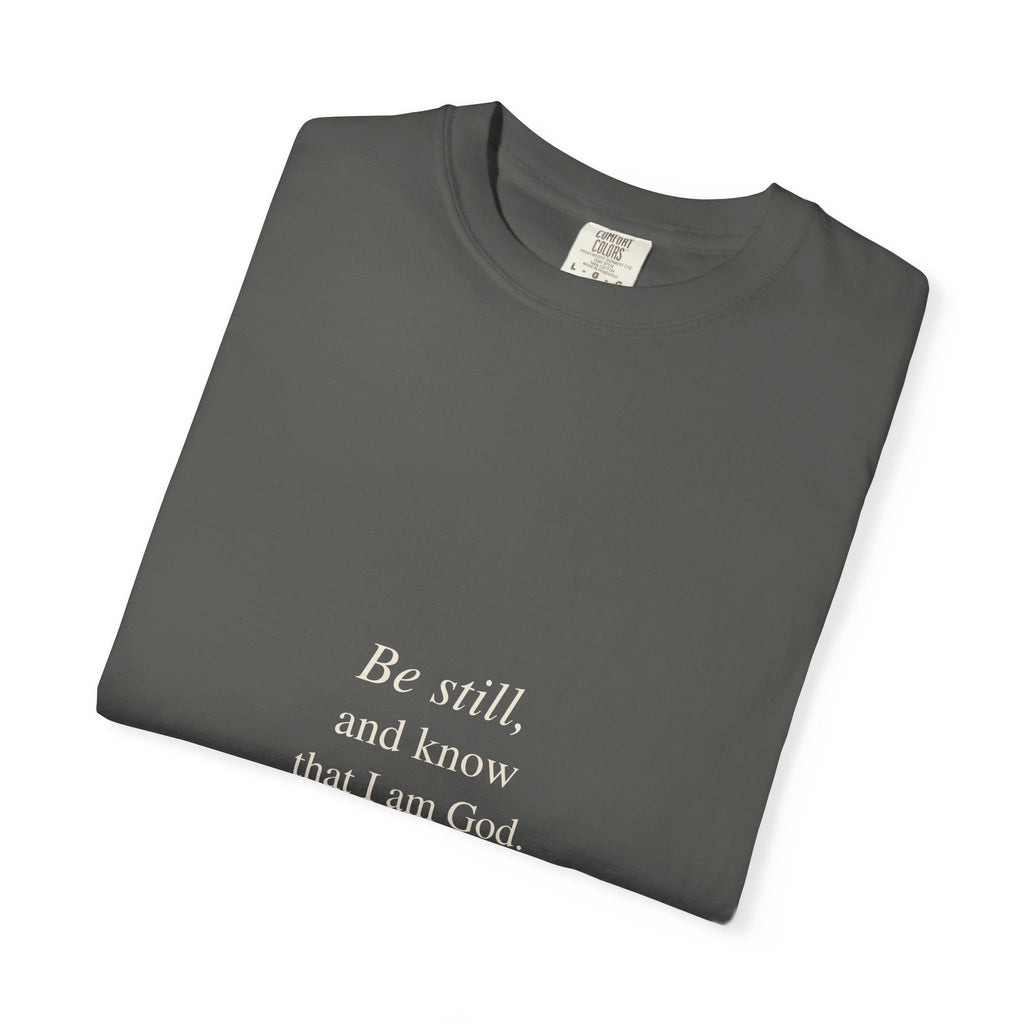 Classic White T-Shirt — Soft Garment-Dyed Crew Tee