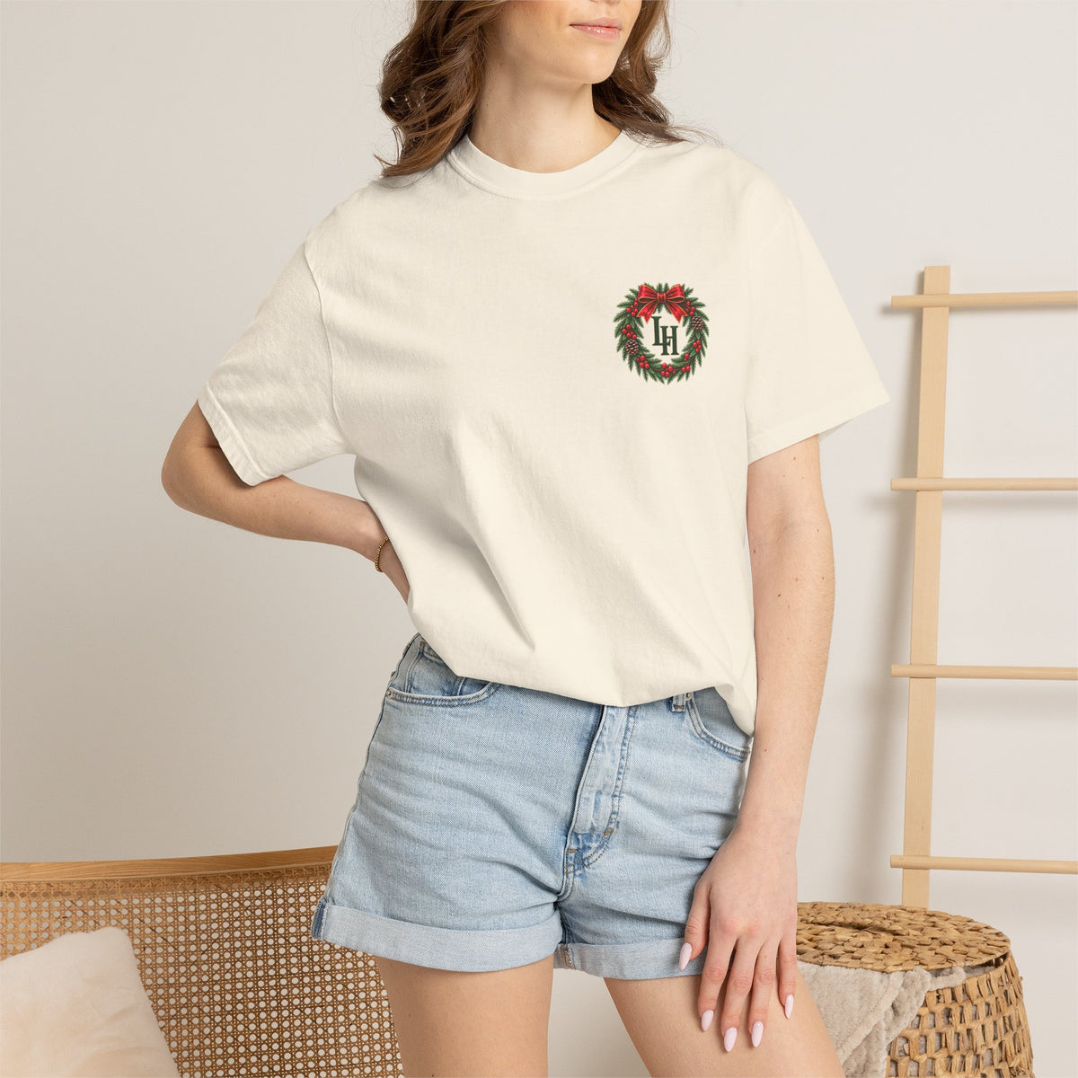 Christmas at the House T-Shirt — “Come Home for Christmas” Holiday Tee