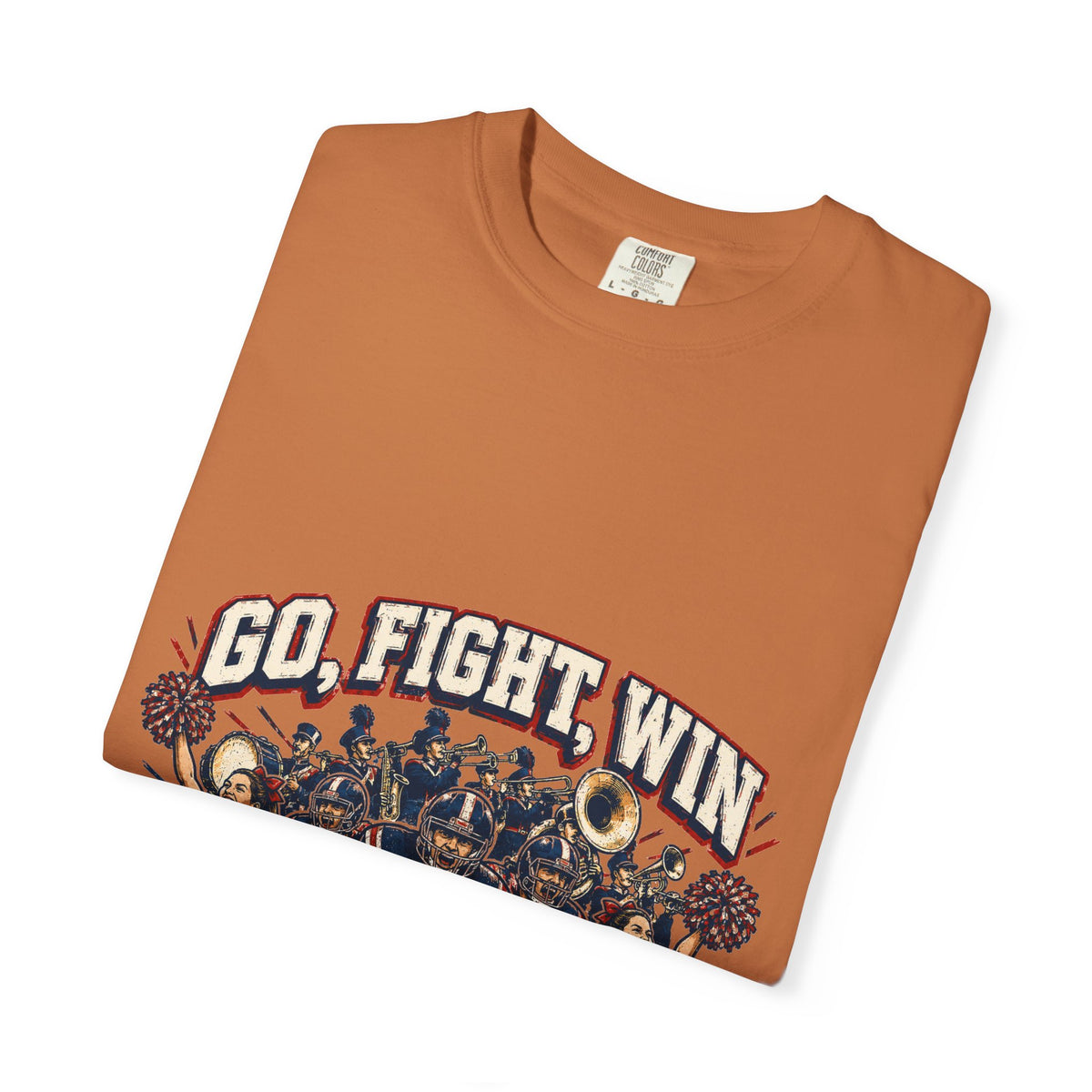 Go Fight Win Football Team T-Shirt