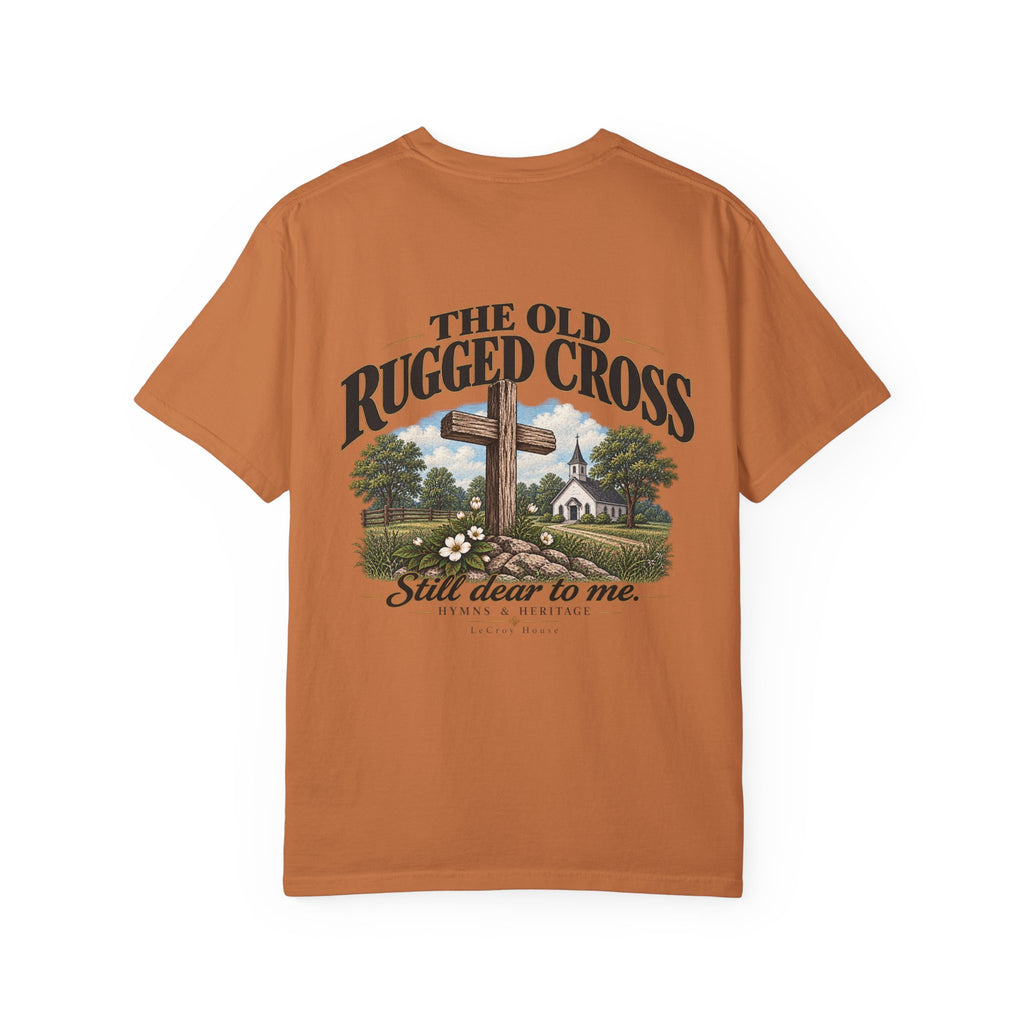 The Old Rugged Cross T-shirt — Christian Cross Graphic Tee